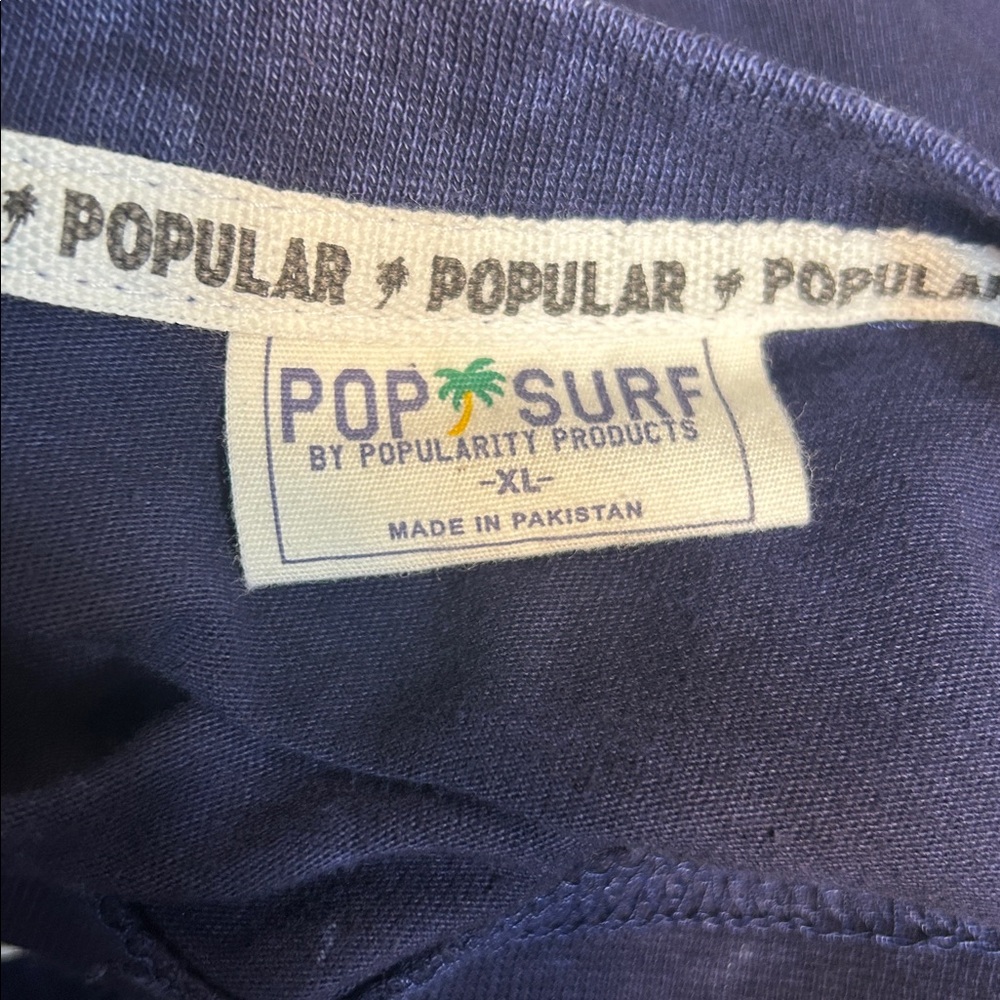 Pop Surf Men’s Casual Long Sleeve Shirt XL New with Tags. - Picture 8 of 8